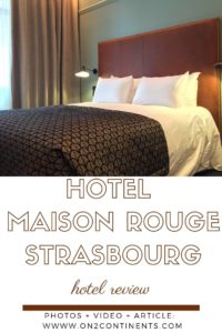 hotel maison rouge review