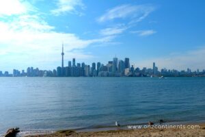 Toronto skyline from the Toronto Islands