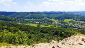 Views from Pajštún Castle Hill