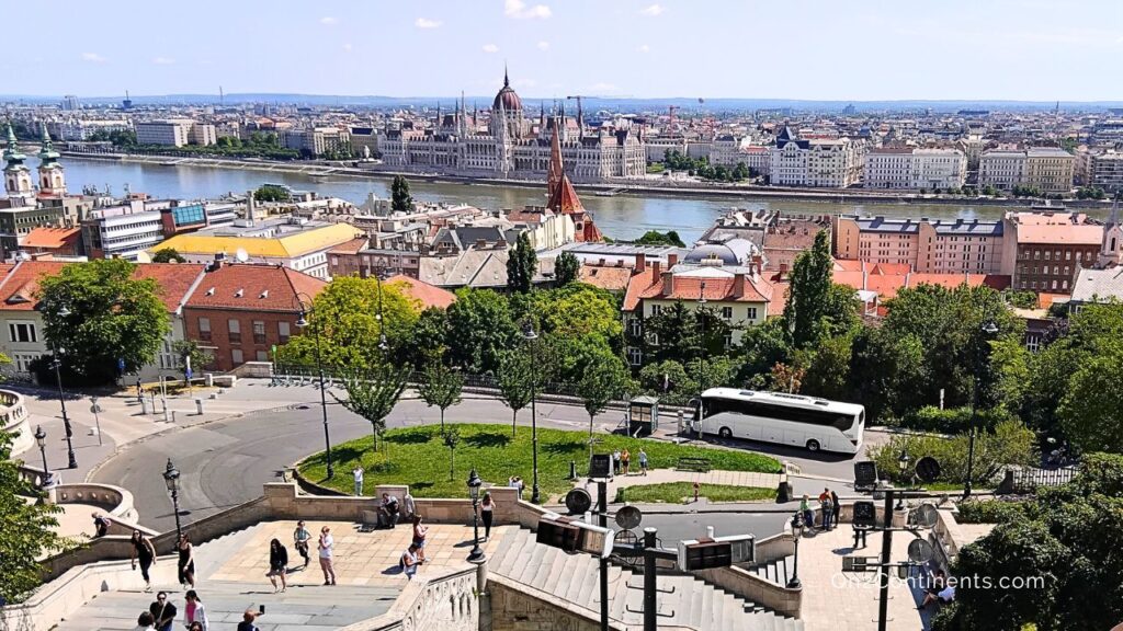 Budapest view from the Fisherman's Bastion