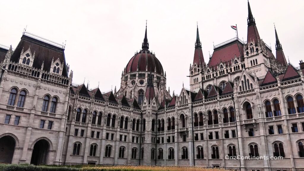Hungarian Parliament Building in Budapest