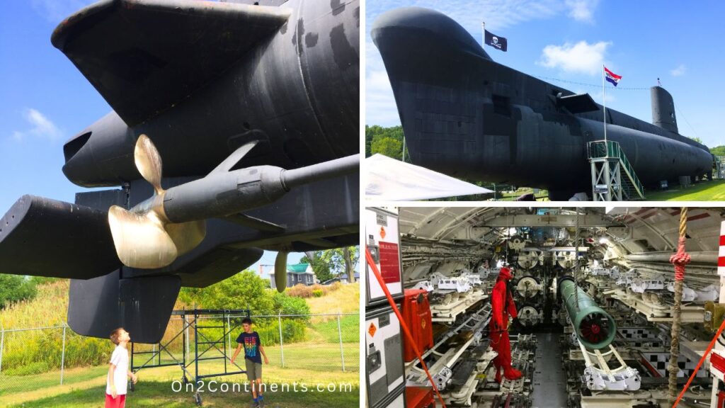 Submarine HMCS Ojibwa Museum Ontario Port Burwell