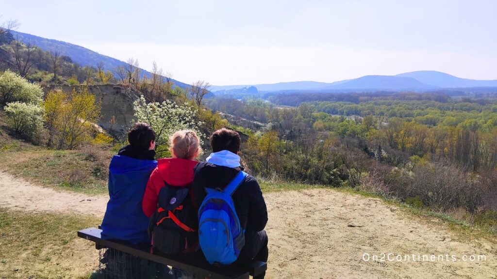 Devin Castle in the distance